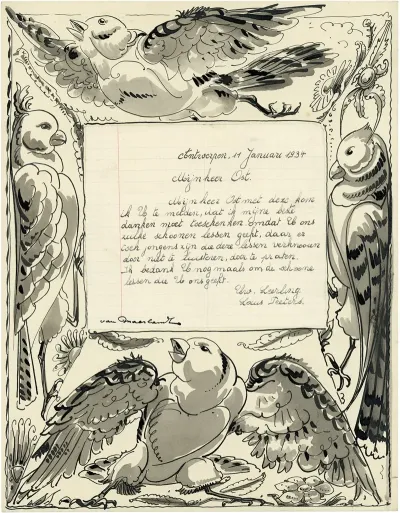 Briefillustratie Mussen