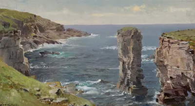 British Coastal View Coast Of Cornwall