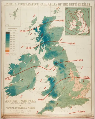 British Isles Annual Rainfall