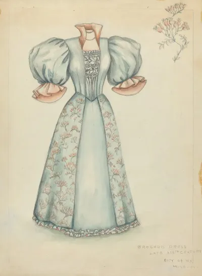 Brocade Dress
