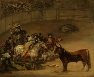 Bullfight Suerte De Varas