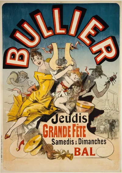Bullier Jeudis Grande Fete Samedis And Dimanches Bal