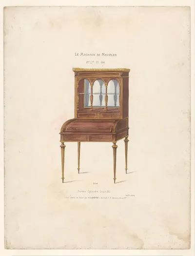 Bureau Cylindre Louis XVI
