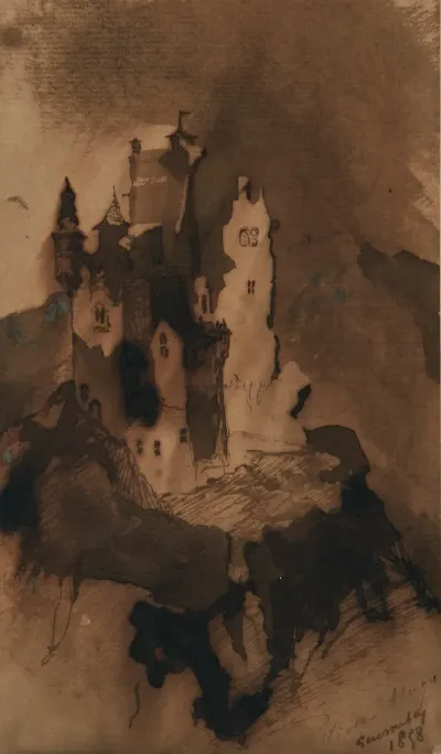 Burg En Ruines