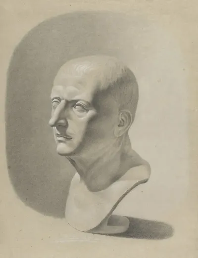 Bust Of A Roman Man