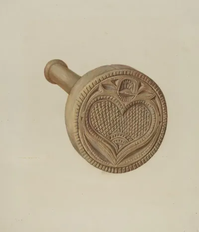 Butter Mold 9