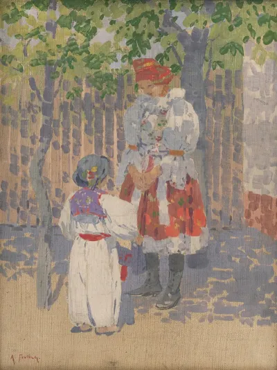 By The Fence