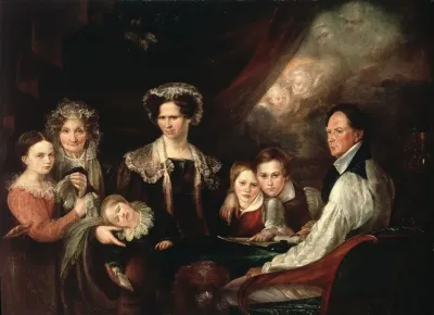 C J Lagercrantz Assessor And His Family