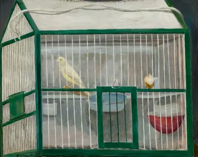 Cage With A Canary