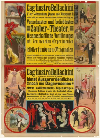 Cagliostro Bellachini Zaubertheater