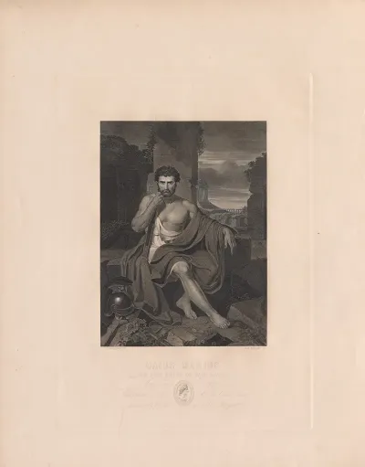 Caius Marius On The Ruins Of Carthage