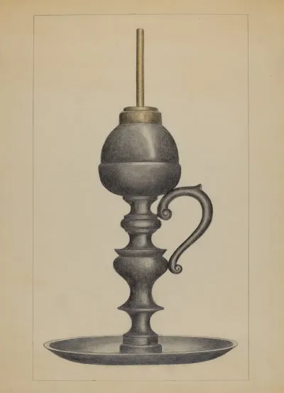 Camphene Lamp 8