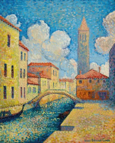 Canal A Venise Campo San Barnaba