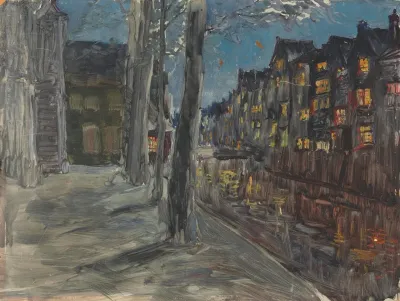 Canal At Night