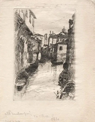 Canal In Venice 7