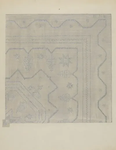 Candlewick Coverlet Woven 2