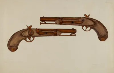 Cap And Ball Revolver