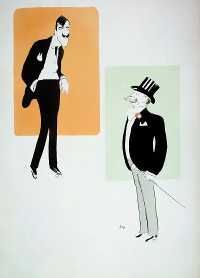 Cappiello Et Le Duc De Morny