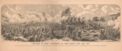 Capture Of Fort Donelson By Gen Grant Feb 16th 1862