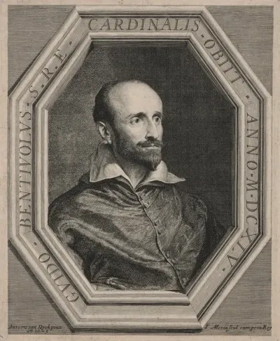 Cardinal Guido Bentivoglio S R E Died In The Year 1645