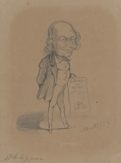 Caricature Of Charles Philipon