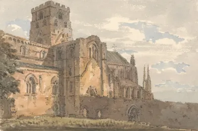 Carlisle Cathedral Cumberland From The South West