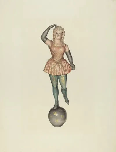 Carousel Calliope Figure