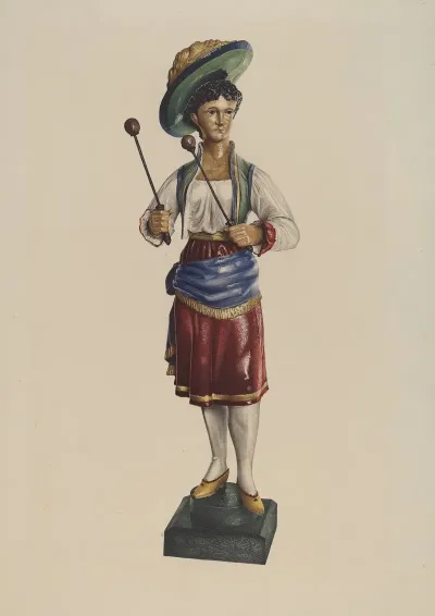 Carousel Drummer Girl