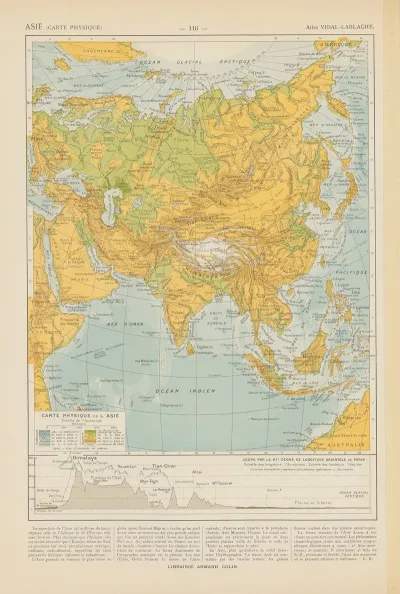 Carte Physique De Lasie