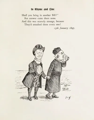 Cartoons In Rhyme And Line Pl 20