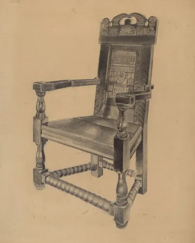 Carved Chair