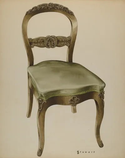 Carved Side Chair