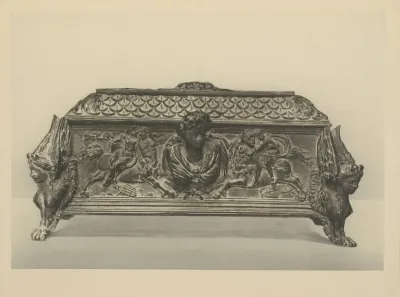 Casket As An Inkstand Xv Century Follower Of Donatello 2