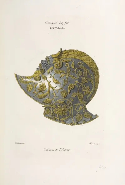 Casque De Fer Xvime Siecle