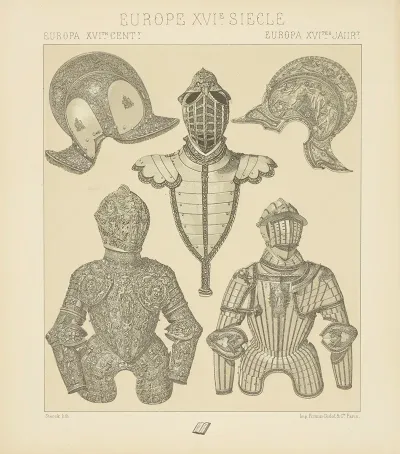 Casques Et Demi Armures