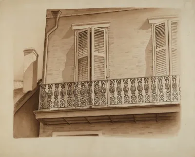 Cast Iron Balcony Rail 3