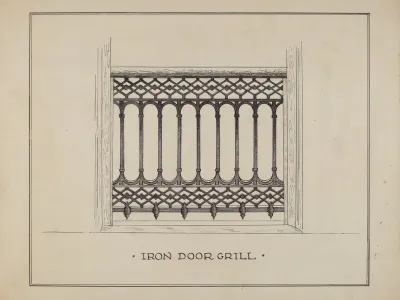 Cast Iron Balcony Railing 3