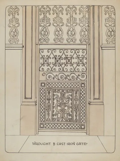 Cast Iron Gate 10
