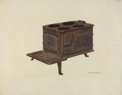 Cast Iron Toy Stove