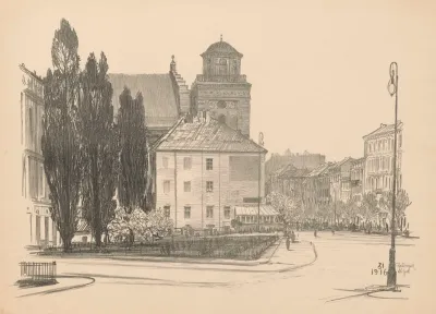 Castle Square From The End Of Sw Jana Street