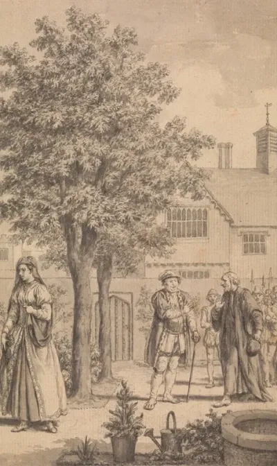 Catherine Parr Henry Viii And Bishop Gardner