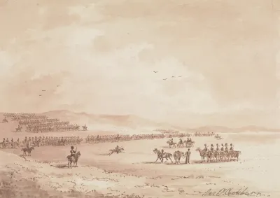 Cavalry Exercising