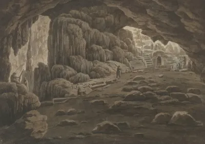 Cave Of Pan Near Sunium Greece