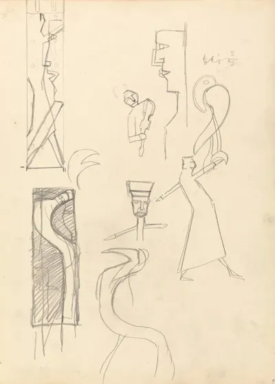 Cave Of The Golden Calf Study Of Geometric Figures
