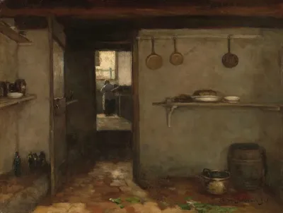 Cellar Of The Artists Home In The Hague