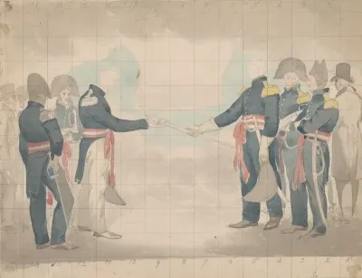 Ceremonial Surrender Scene