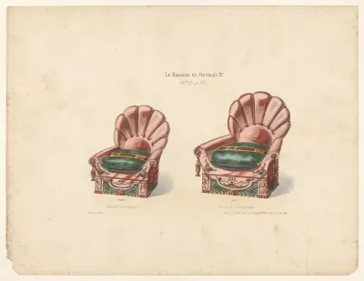 Chaise F De Lesseps Fauteuil F De Lesseps