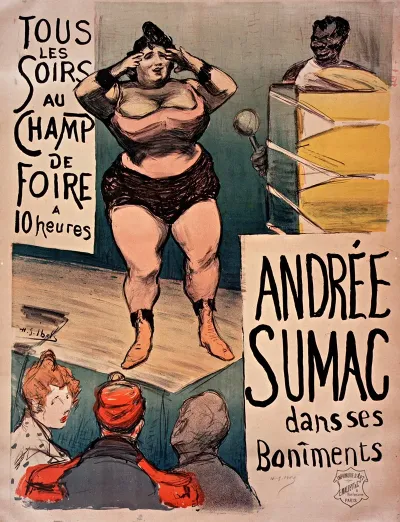 Champ De Foire Andree Sumac Dans Ses Boniments