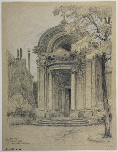 Chapelle De Lancien College Des Lombards Rue Des Carmes