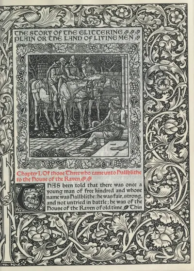 Chapter I Of Those Three Who Came Unto Hallblithe To The House Of The Raven